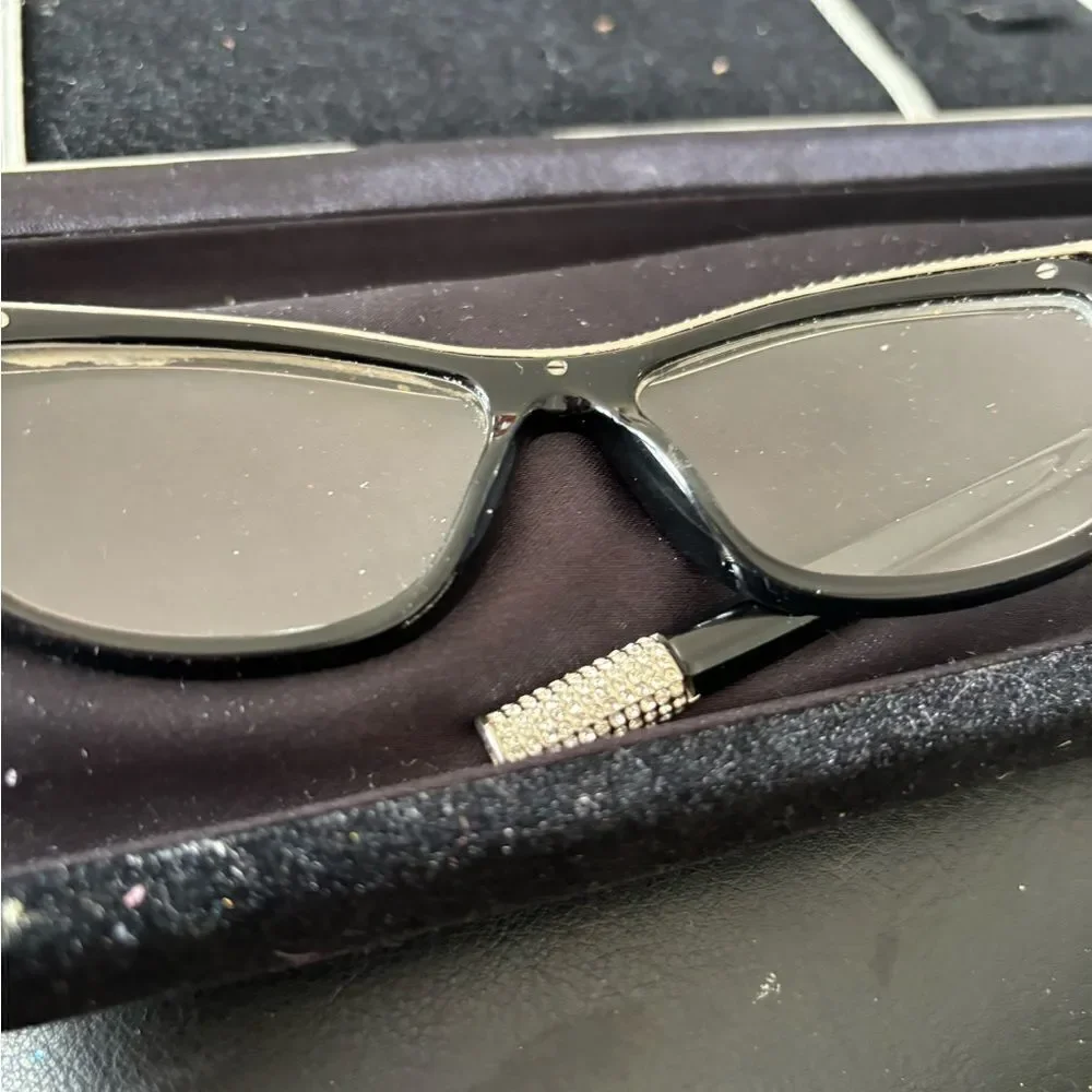 Anna Karin karlsson glasses crystal frames kiki on the string accessory eyewear